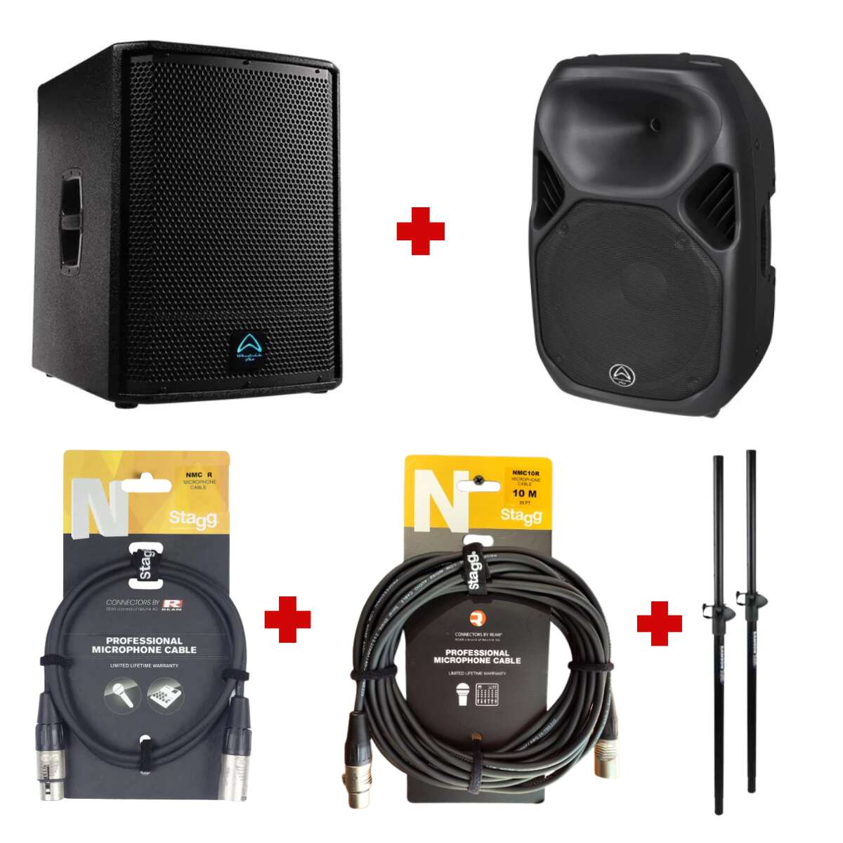 Untitled (1200 x 1200 px) - 2026-07-10T151837.838 Wharfedale T-Sub-AX15B 15″ Active Subwoofer With WHAR-TITAN AX12 B Active Loudspeaker Bundles - Image 1