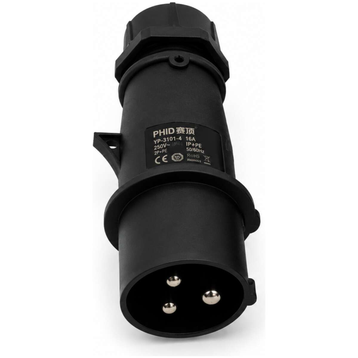 Imix 16A Industrial 3 PIN IP44 Male Plug Connector - Image 3