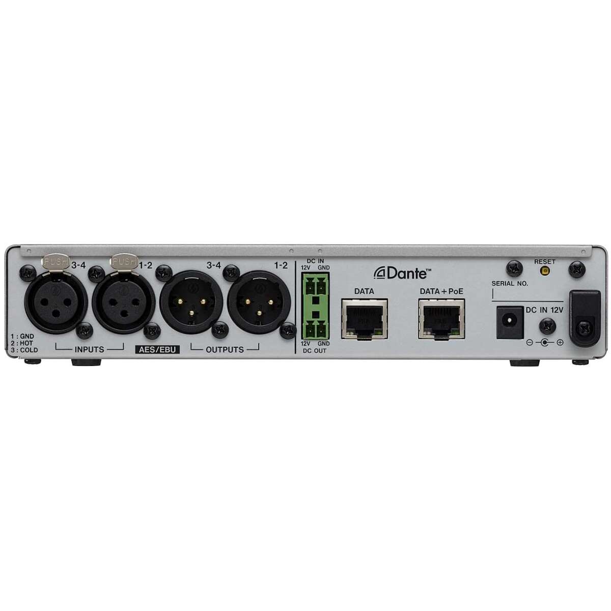 Tascam AE-4D Four-Channel AES/EBU-Dante Converter - Image 2