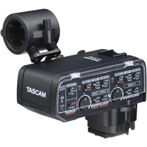Tascam CA-XLR2d XLR Microphone Adapter For Mirrorless Cameras