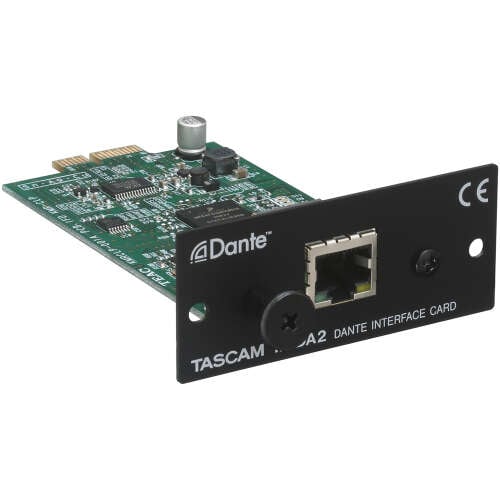 Tascam IF-DA2 2 IN / 2 OUT Dante Interface Card For The SS-R250N/SS-CDR250N