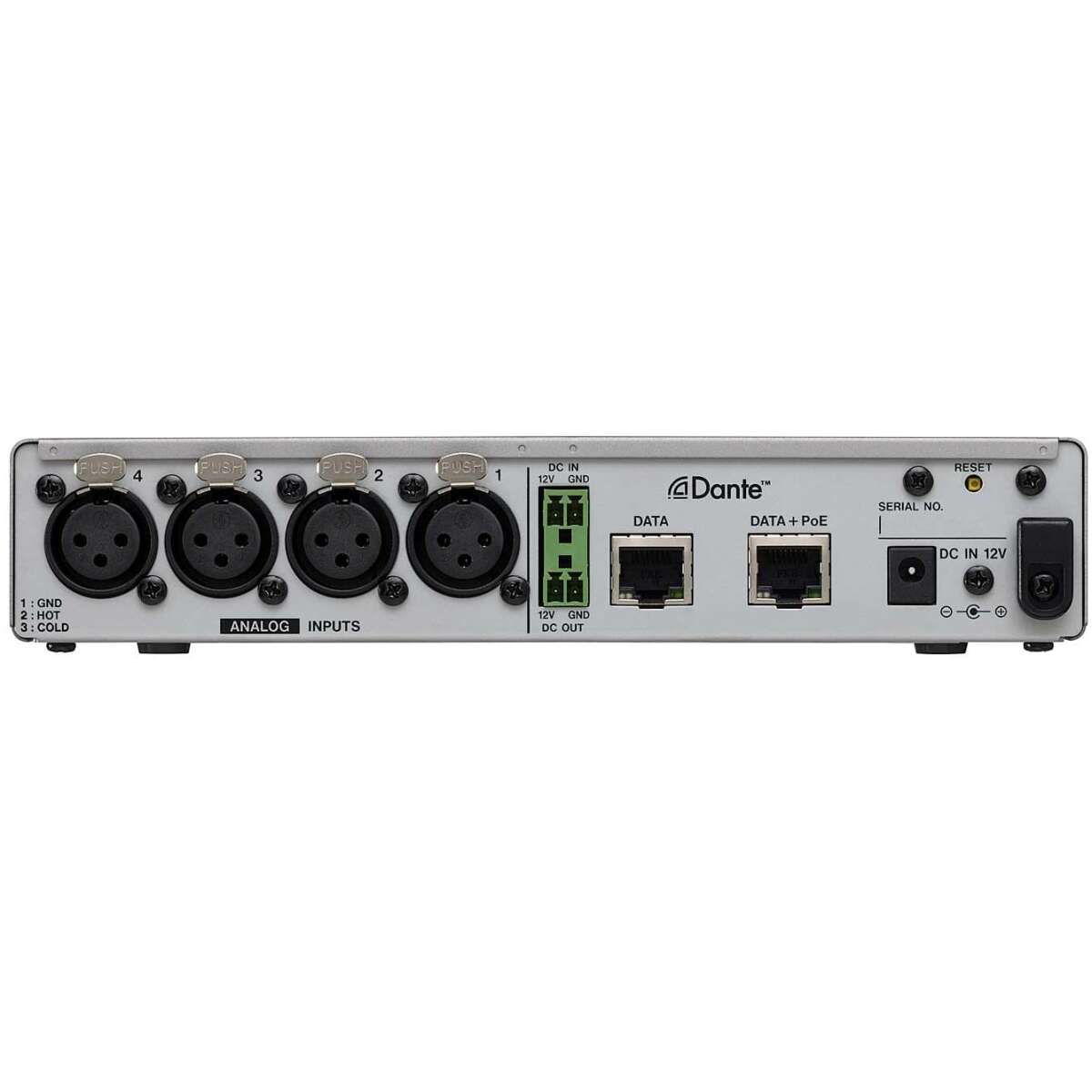 Tascam MM-4D/IN Four-Channel Analogue-Dante Converter With DSP Mixer - Image 3