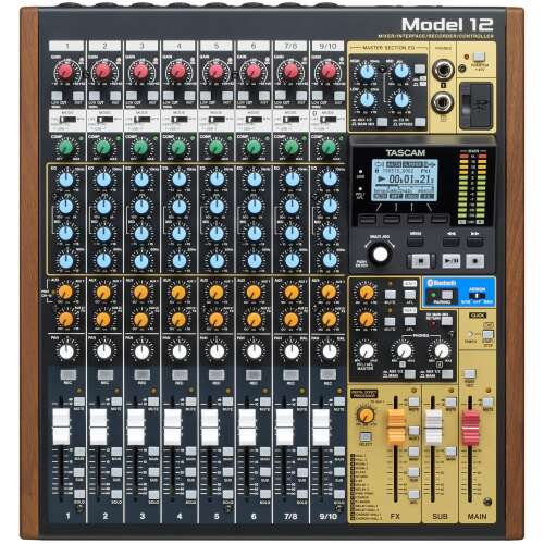 Tascam Model 12 Mixer / Interface /  Recorder / Controller