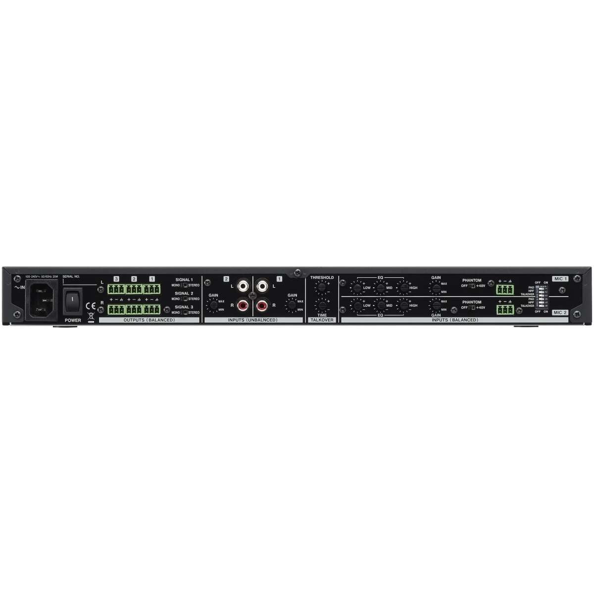 Tascam MZ-123BT Compact Multi-Zone Audio Mixer With Bluetooth - Image 2