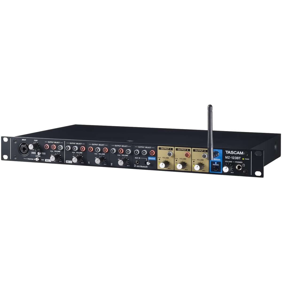 Tascam MZ-123BT Compact Multi-Zone Audio Mixer With Bluetooth - Image 3