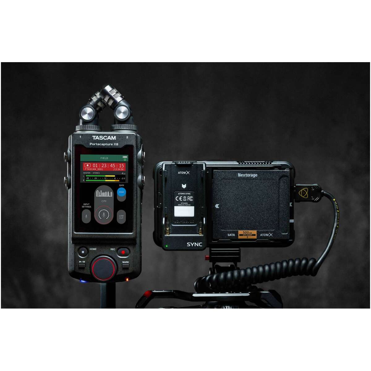 Tascam Portacapture X8 32-Bit Float Portable Audio Recorder - Image 9