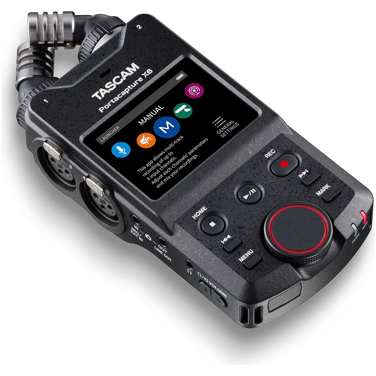 Tescam Portacapture X6 High-Resolution Multi-Track Handheld Recorder - Image 6