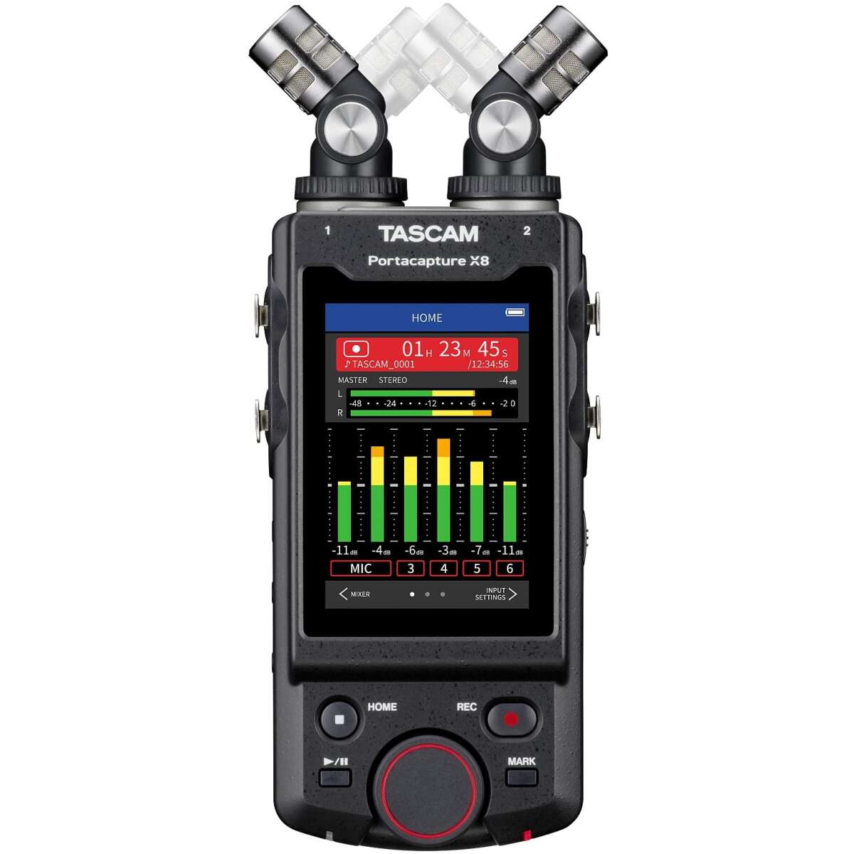 Tascam Portacapture X8 32-Bit Float Portable Audio Recorder - Image 7