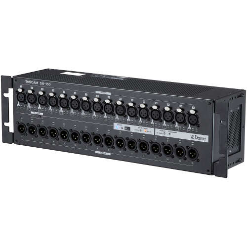 Tascam SB-16D Dante Stage Box (16-in/16-out)