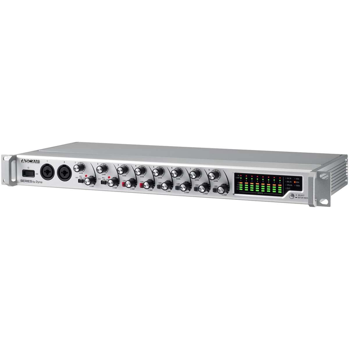 Tascam SERIES 8p Dyna 8-Channel A/D Converter And Microphone Preamp - Image 2