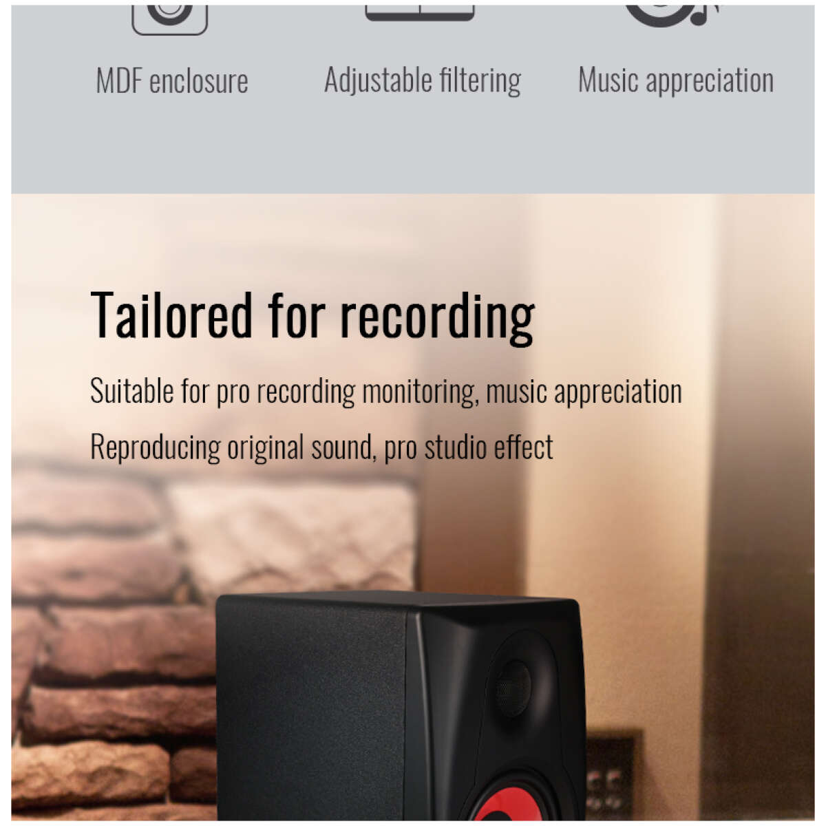 Takstar MT5 Powered Studio Monitor (Pair) - Image 6