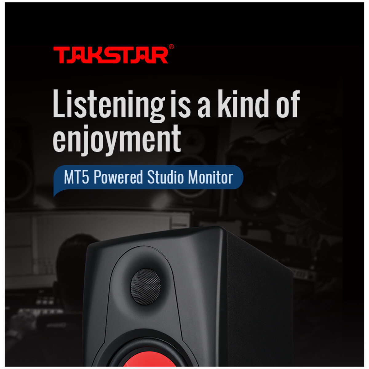 Takstar MT5 Powered Studio Monitor (Pair) - Image 4