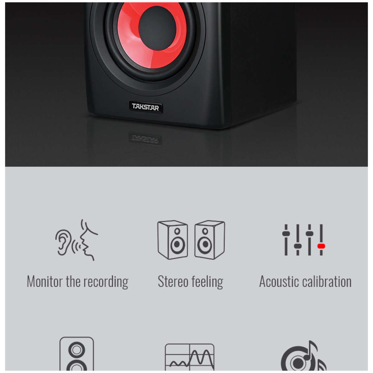 Takstar MT5 Powered Studio Monitor (Pair) - Image 5