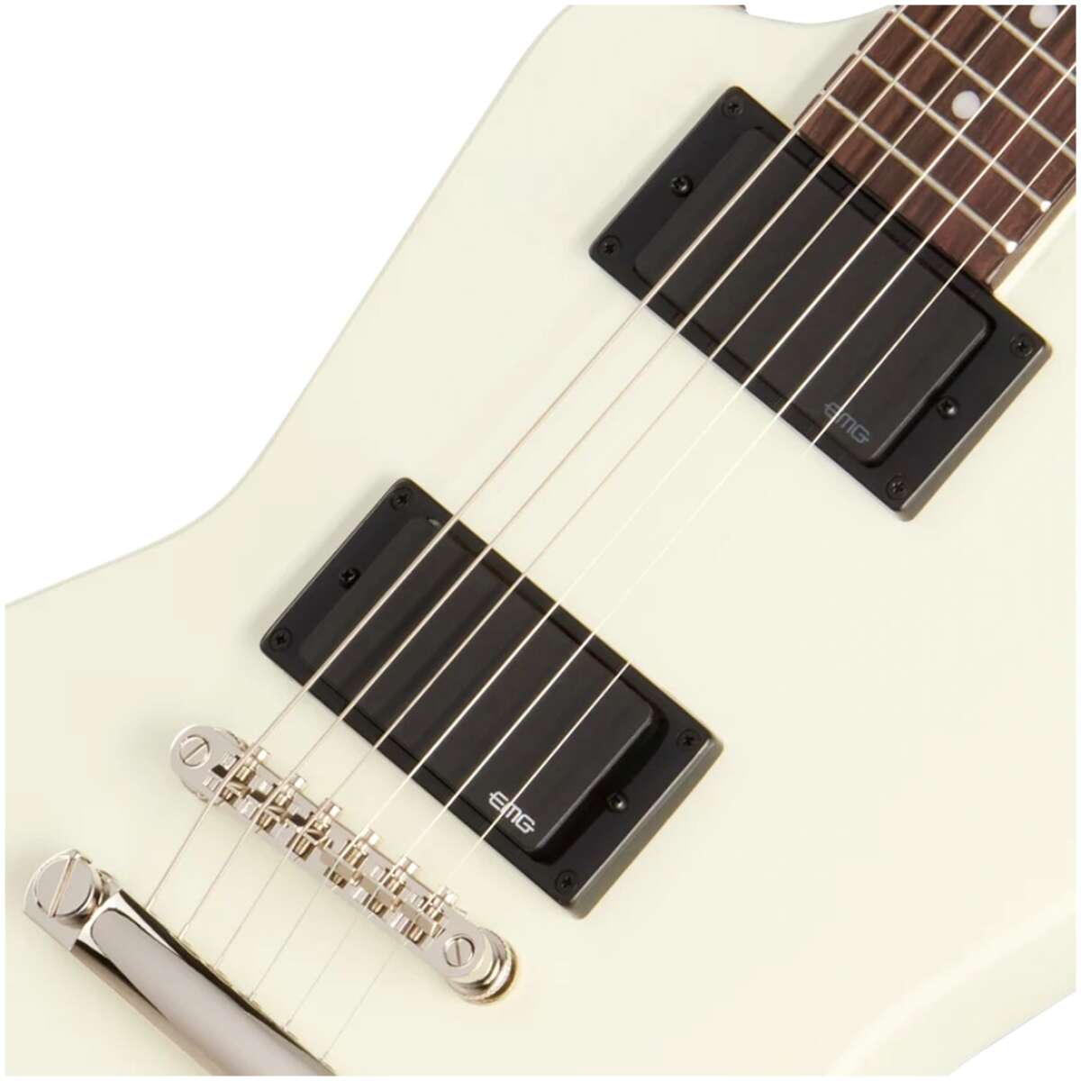 Epiphone EIEX8-CW Explorer 80s EMG Classic White - Image 4