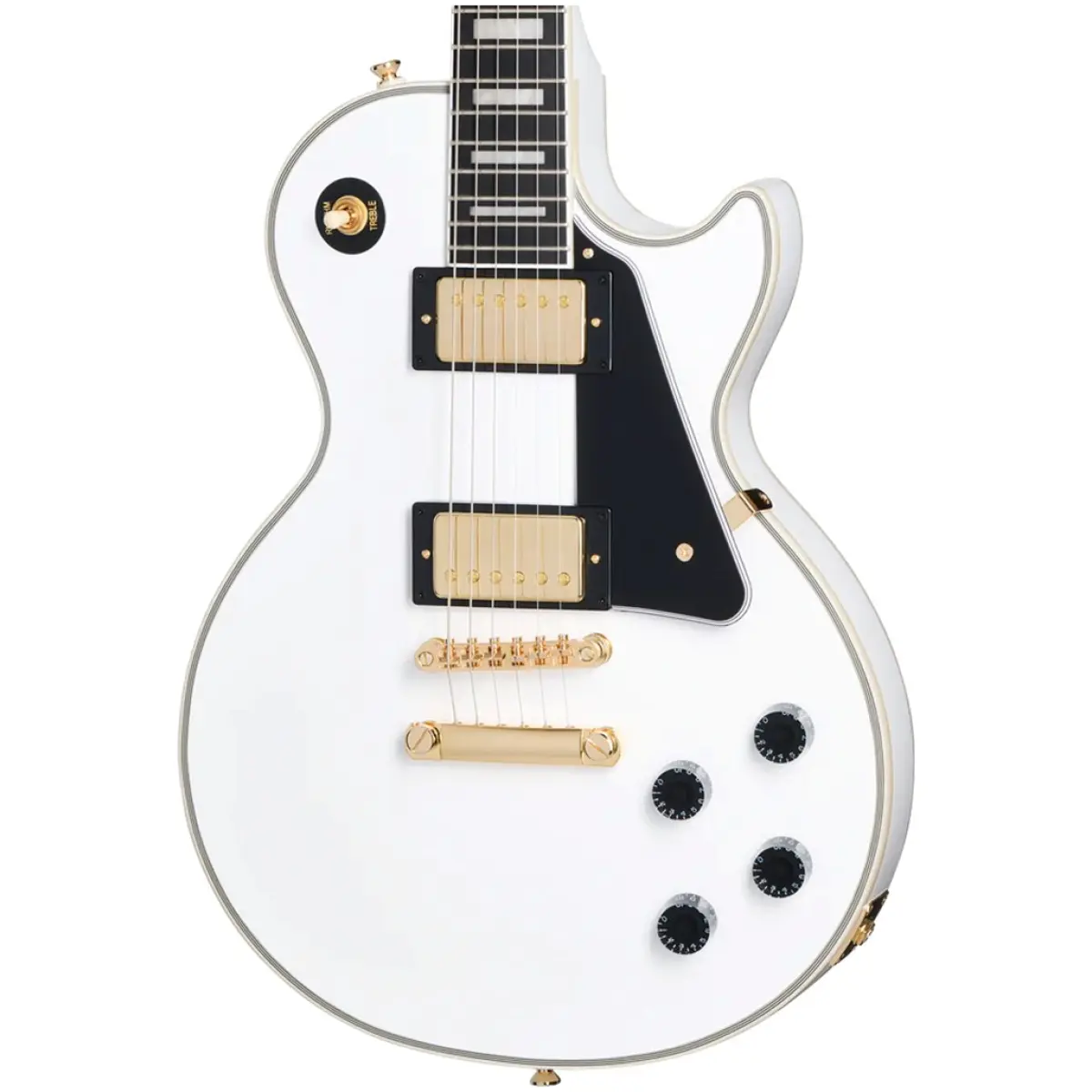 Epiphone EIGLPC-AW Les Paul Custom Alpine White - Image 2