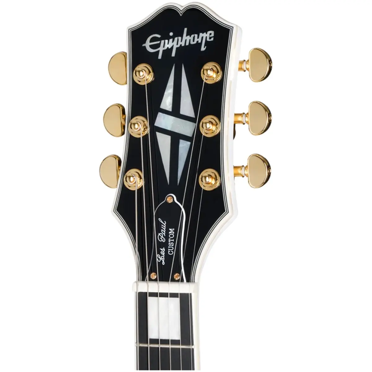 Epiphone EIGLPC-AW Les Paul Custom Alpine White - Image 6