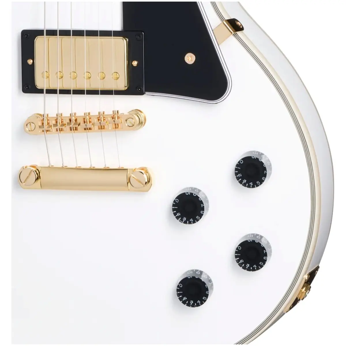 Epiphone EIGLPC-AW Les Paul Custom Alpine White - Image 3