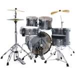 Tama Stagestar 5-Piece Drum Kit with 22″ Bass Drum – Cosmic Silver Sparkle - Image 2