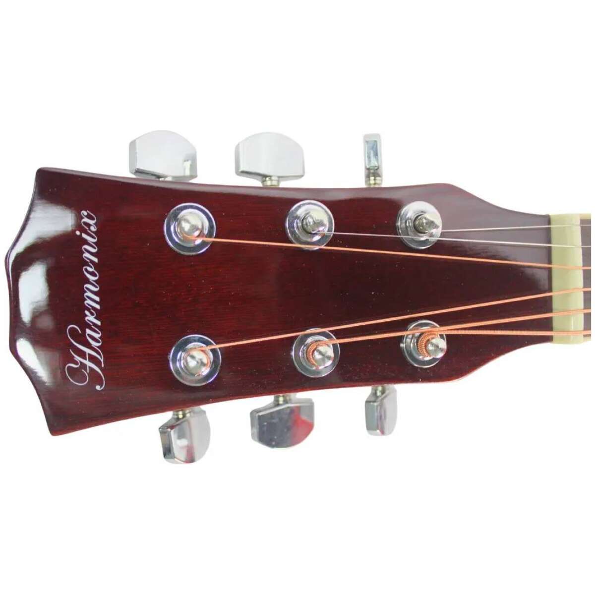 Harmonix AC-01-3TS Acoustic Guitar (3-Tone Sunburst) - Image 5
