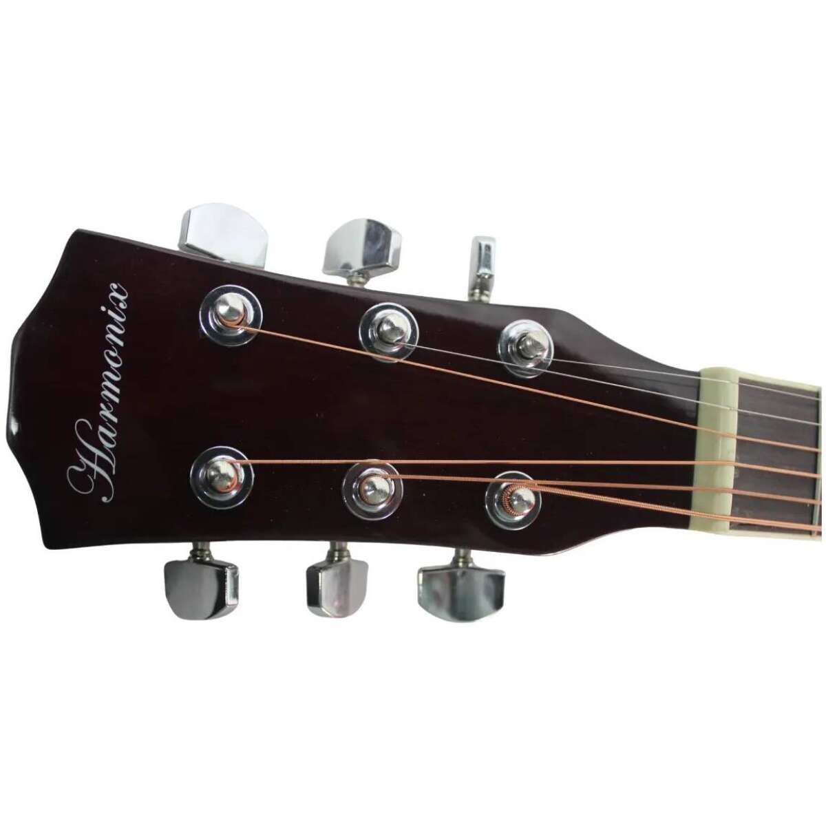 Harmonix AC-12 Acoustic Guitar (Natural) - Image 5