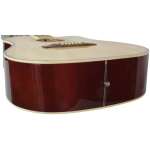 Harmonix AC-12 Acoustic Guitar (Natural) - Image 4