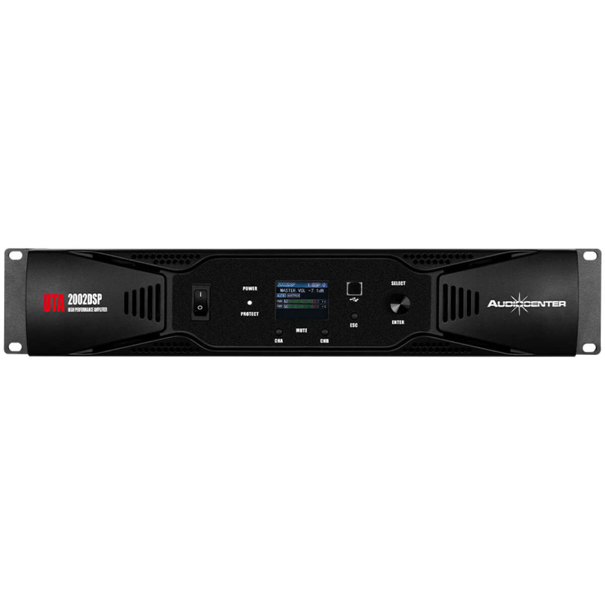 Audiocenter UTA-2002DSP 2-Channel Digital Power Amplifier - Image 4