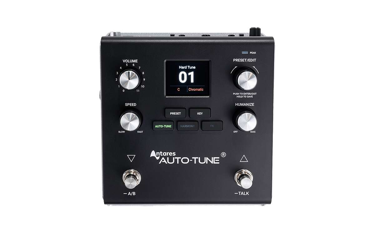 VX5_Top_Down HeadRush HEAD-VX5 Vocal Processing Pedal With Antares AutoTune - Image 1